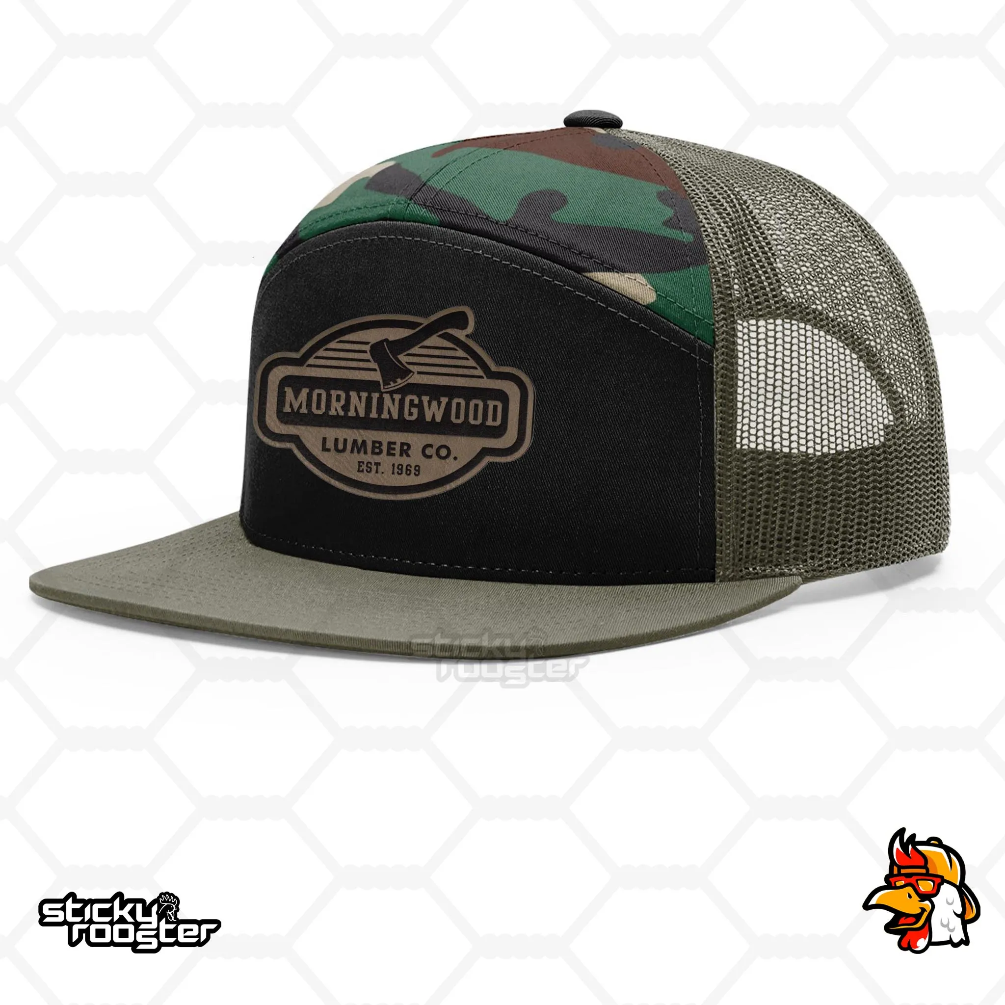 Morningwood Lumber Co. Leather Patch hat