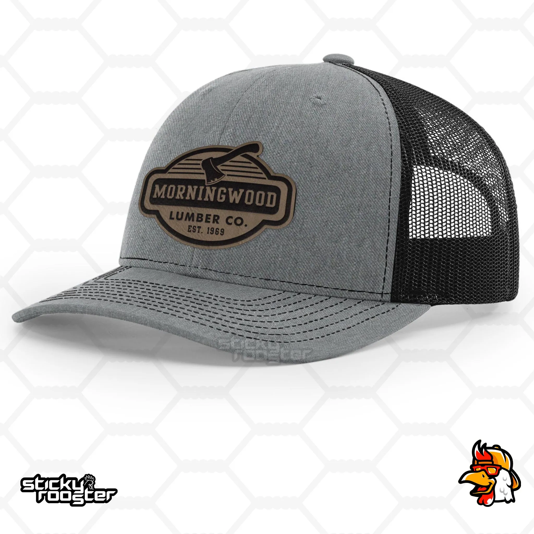 Morningwood Lumber Co. Leather Patch hat