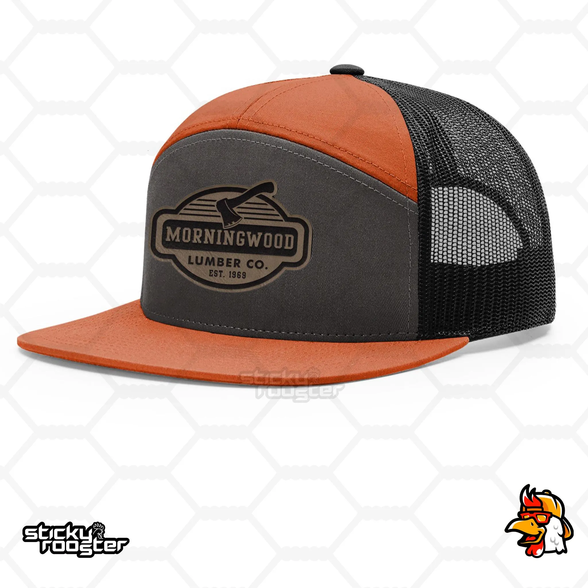 Morningwood Lumber Co. Leather Patch hat