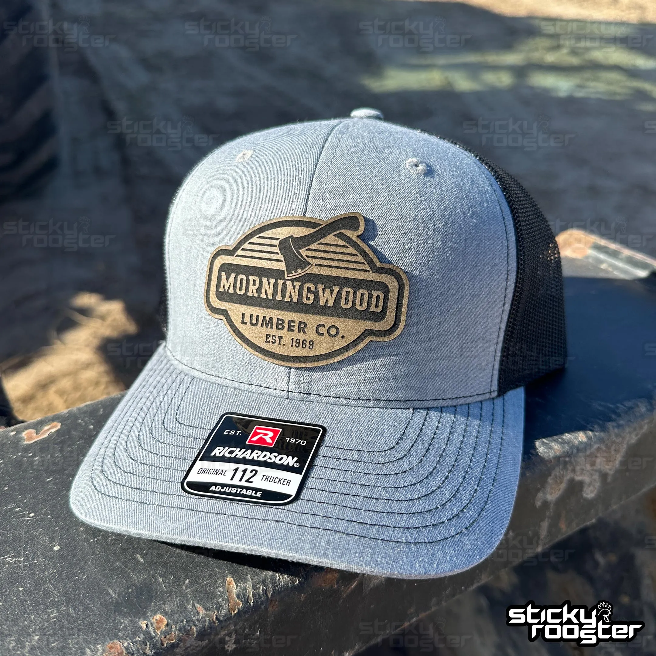 Morningwood Lumber Co. Leather Patch hat