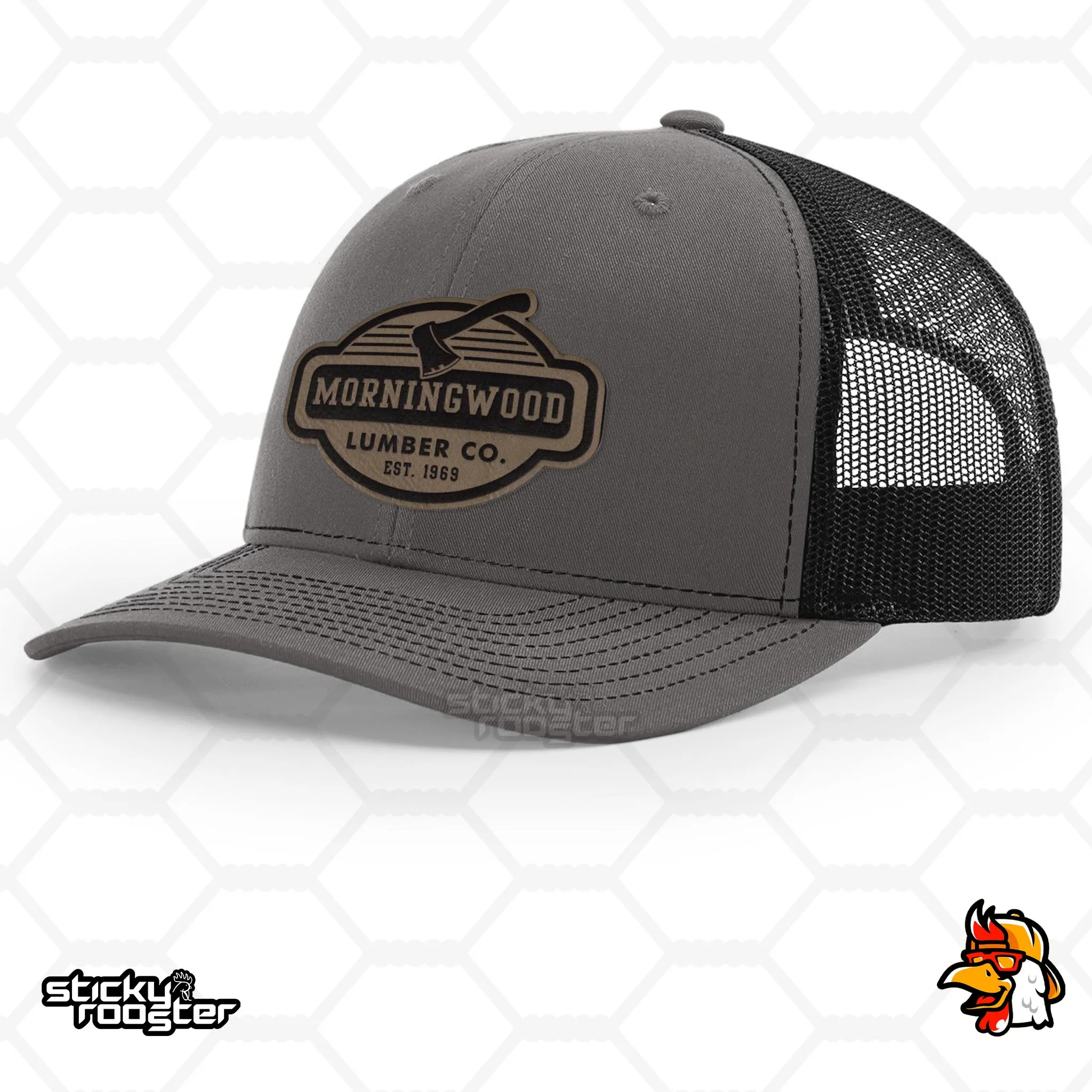 Morningwood Lumber Co. Leather Patch hat