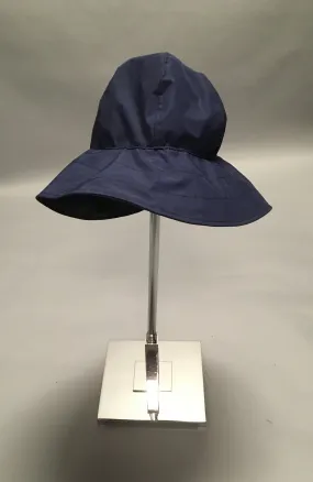 *Navy Lined Rain Hat $50 (RH 0818A)