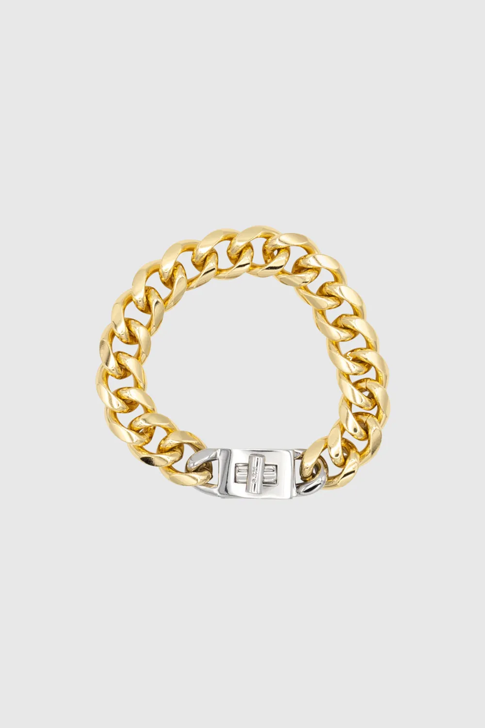 Padlock Curb Chain Bracelet