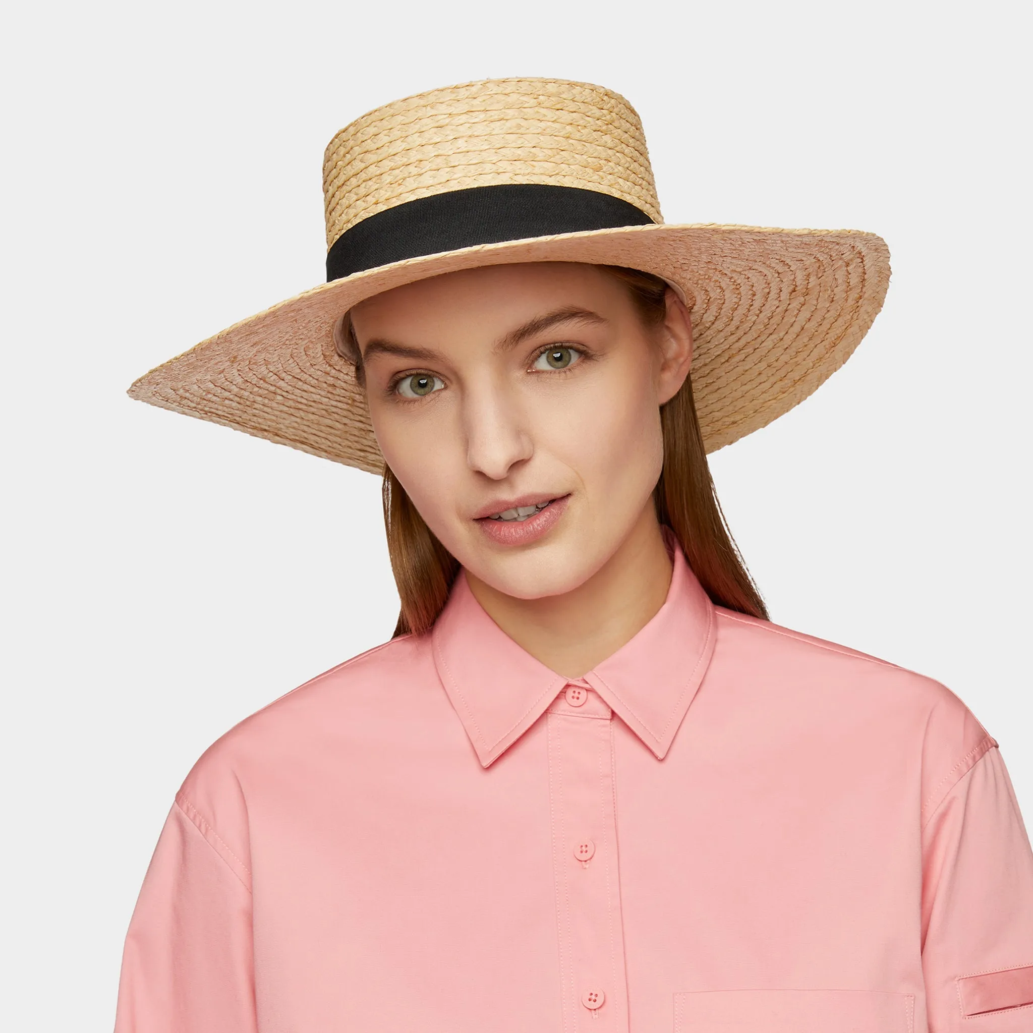 Raffia Wide Brimmed