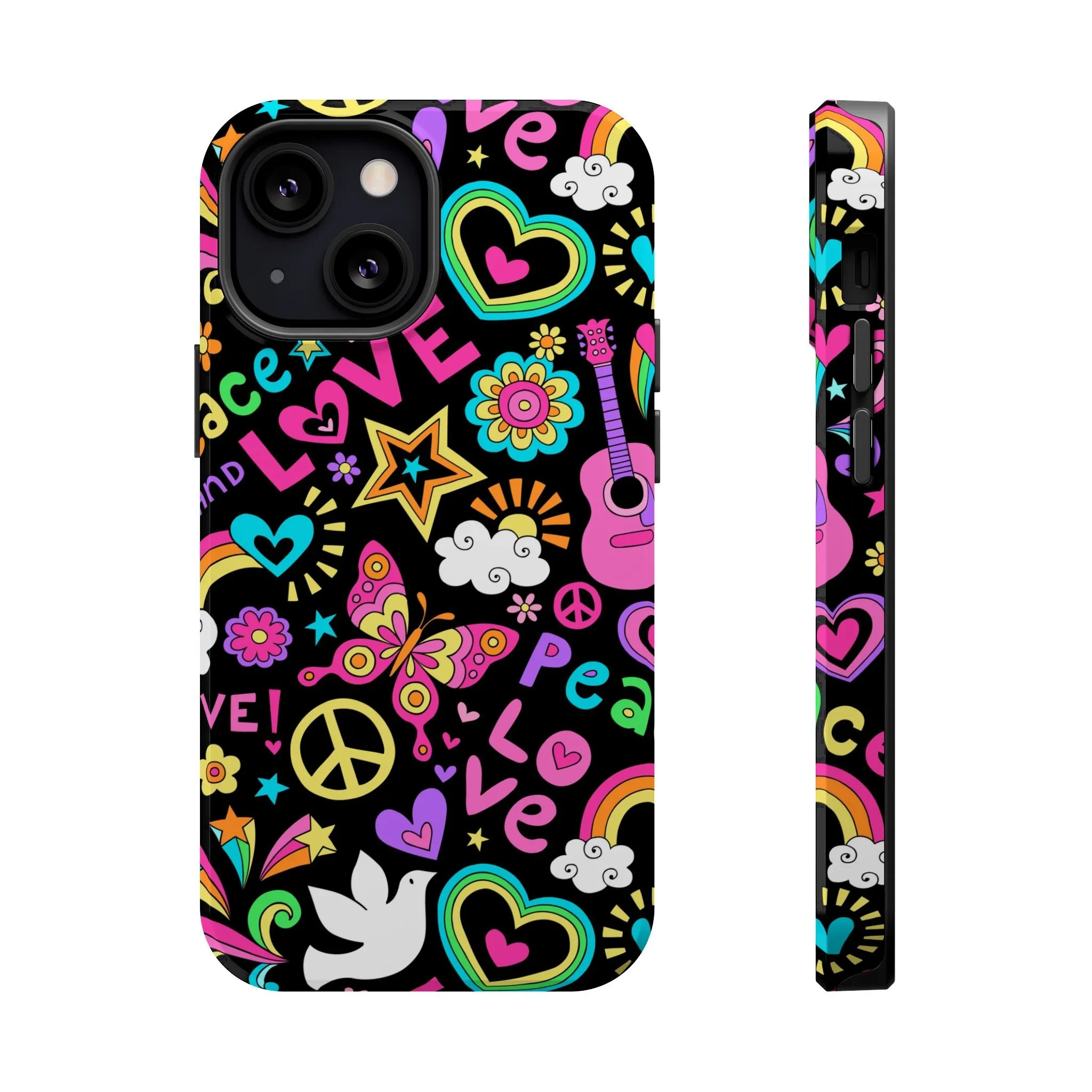 Rainbow of Happiness | Retro Sticker Case