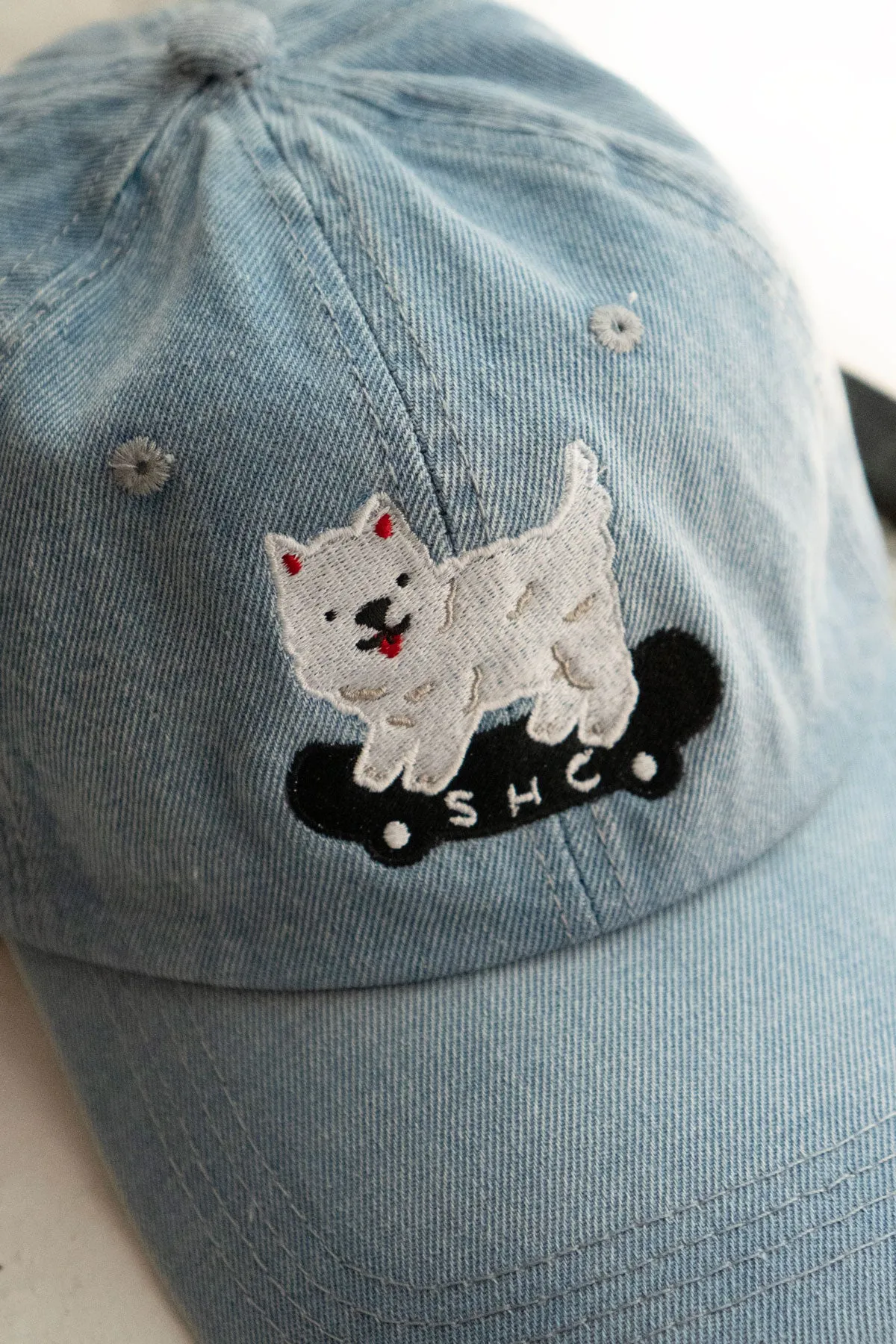 Sk8 Dawg Denim Cap