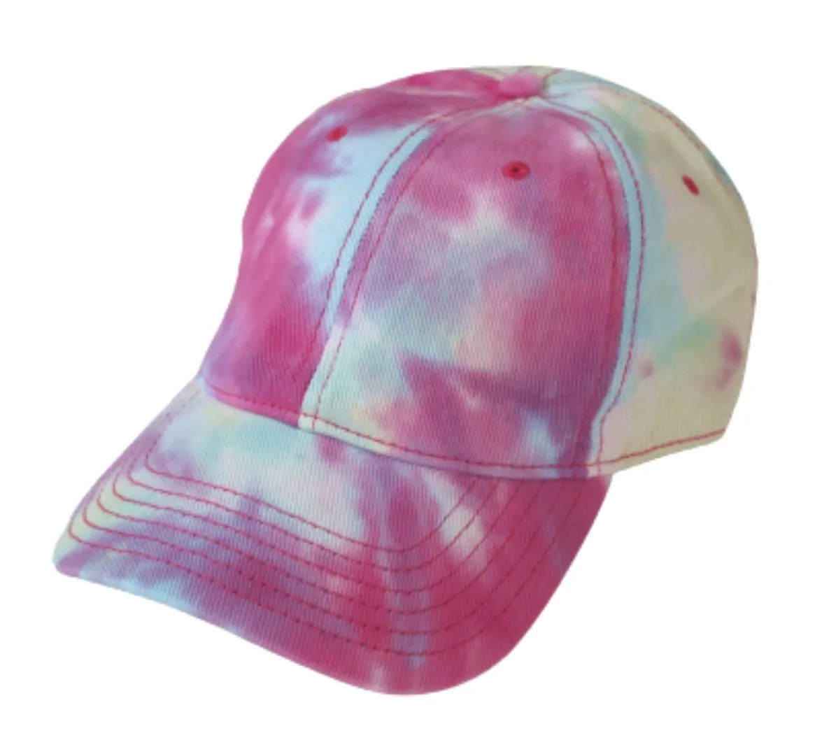 Starburst Tie Dye Baseball Cap