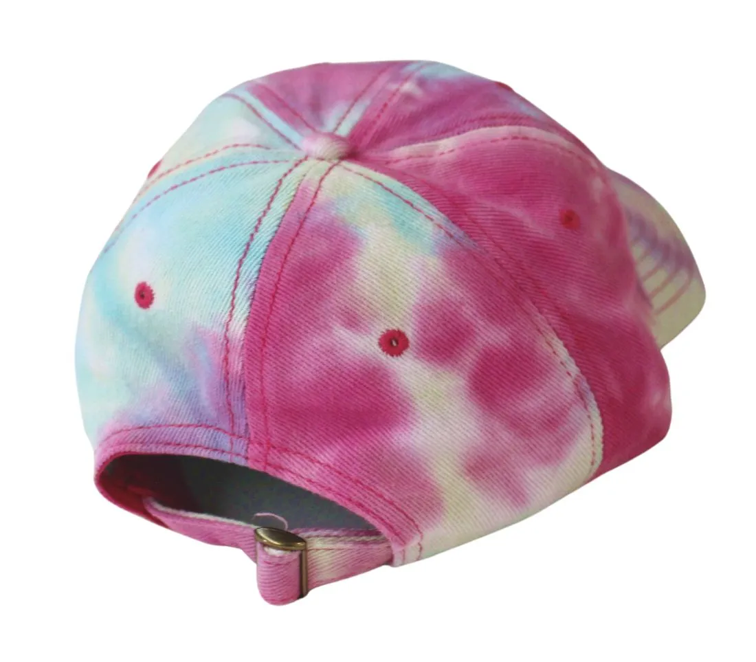 Starburst Tie Dye Baseball Cap