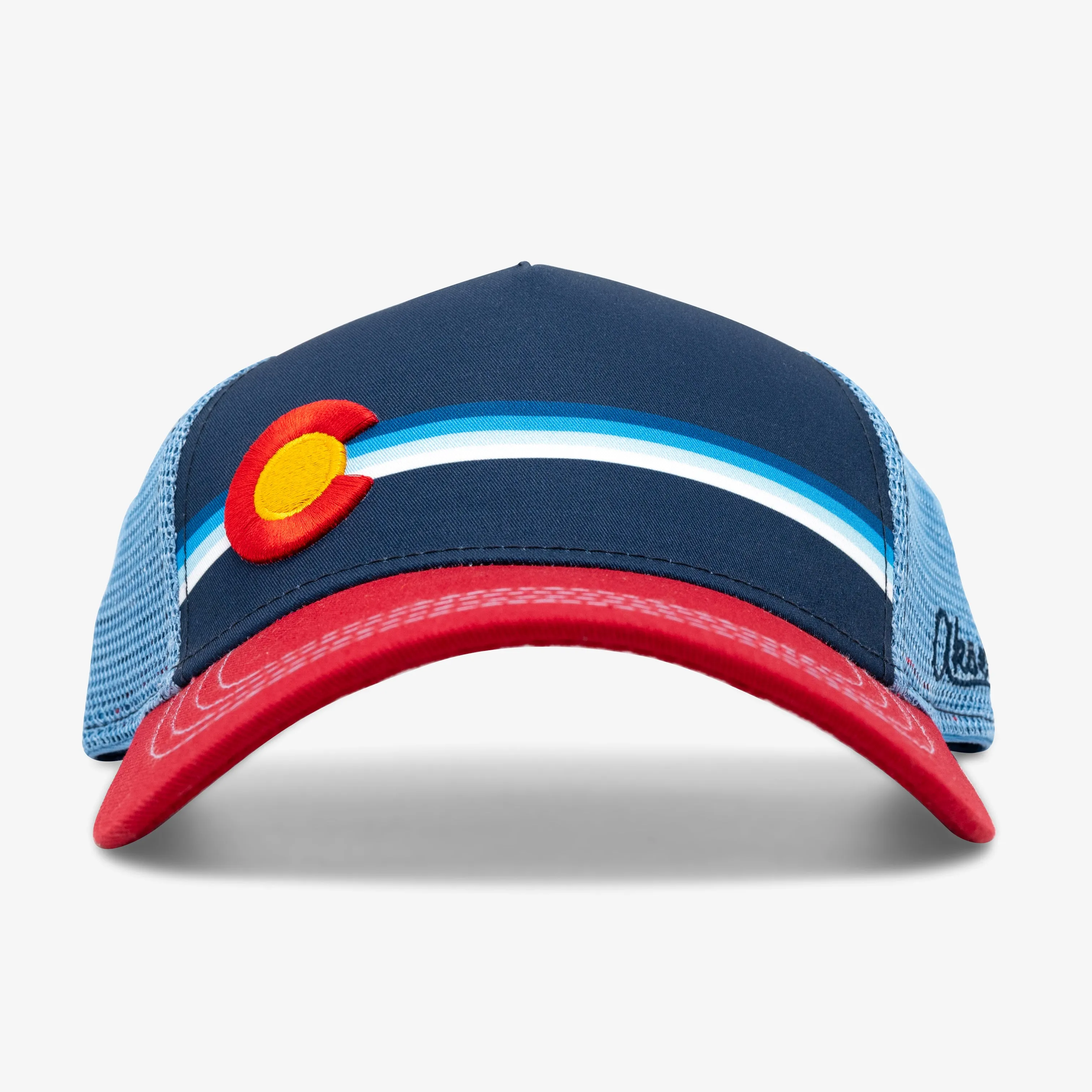 Striped Low Pro Colorado Trucker Hat