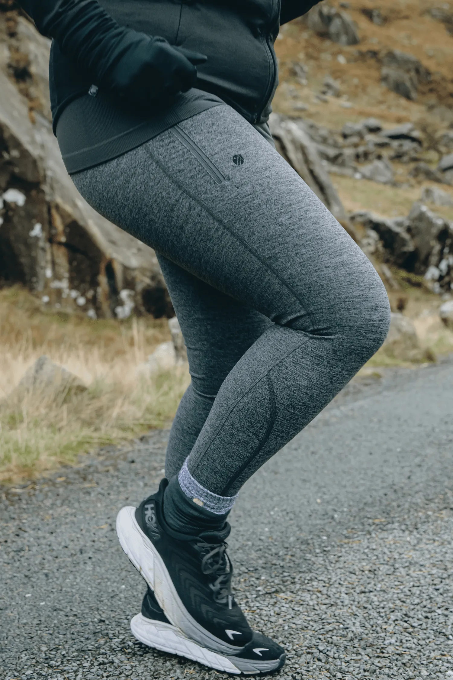 Thermal Outdoor Leggings - Charcoal