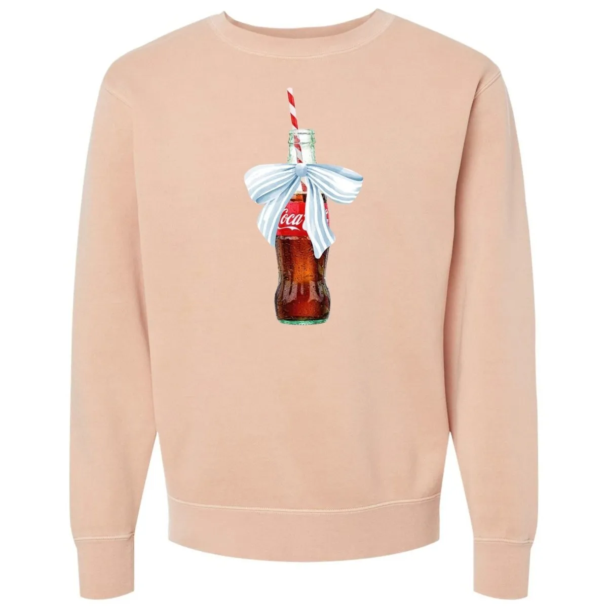 'Vintage Soda With Bow' Cozy Crew