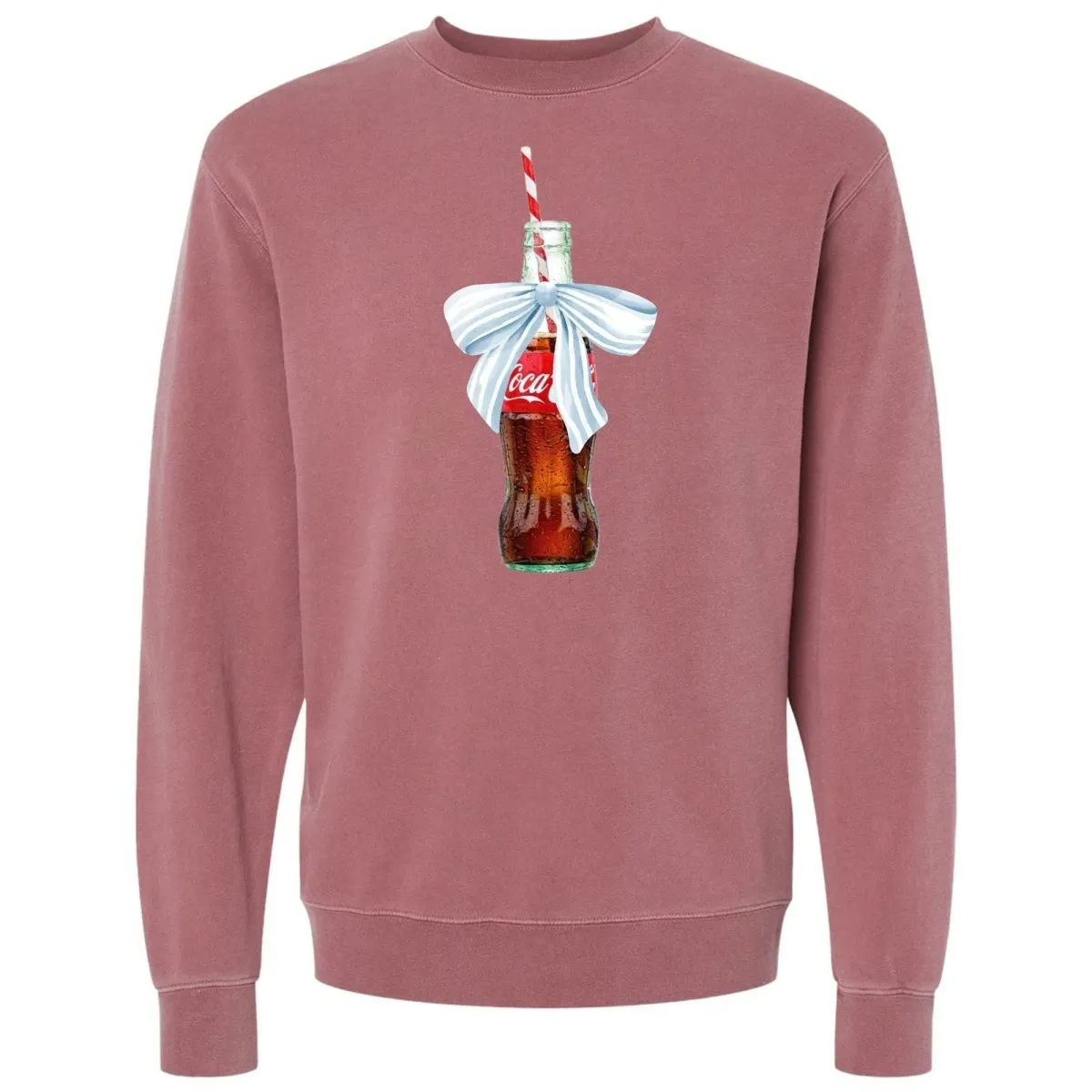 'Vintage Soda With Bow' Cozy Crew