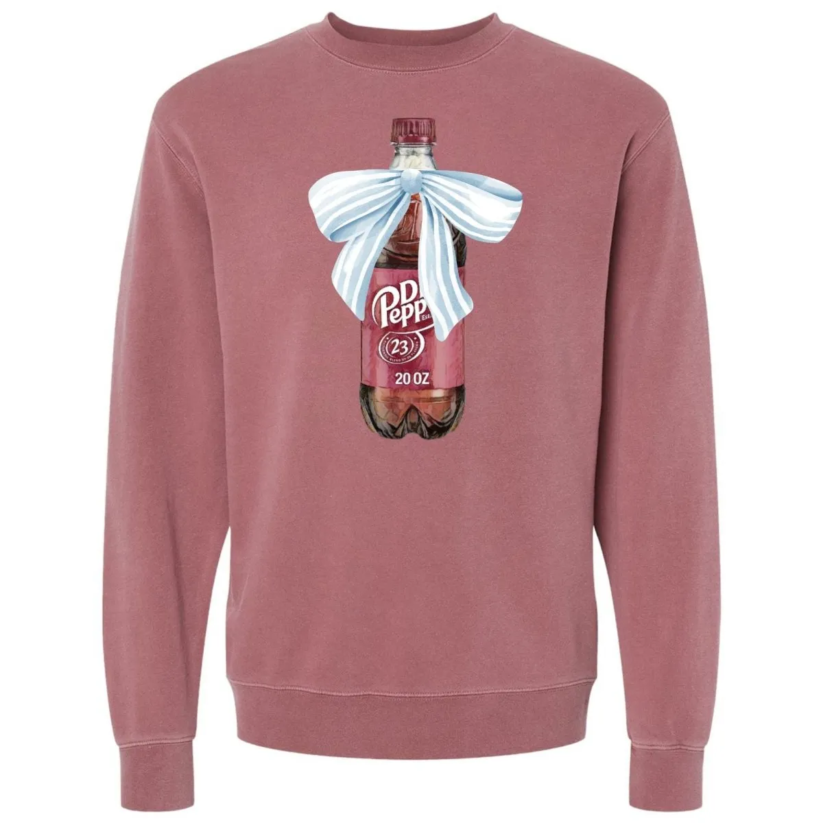 'Vintage Soda With Bow' Cozy Crew