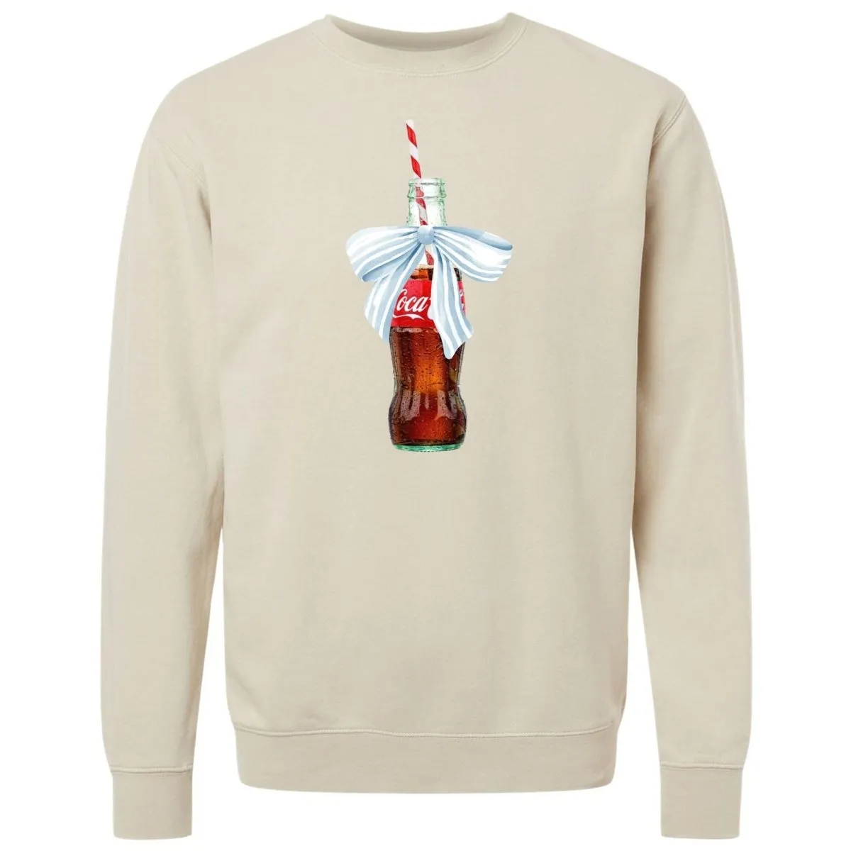 'Vintage Soda With Bow' Cozy Crew