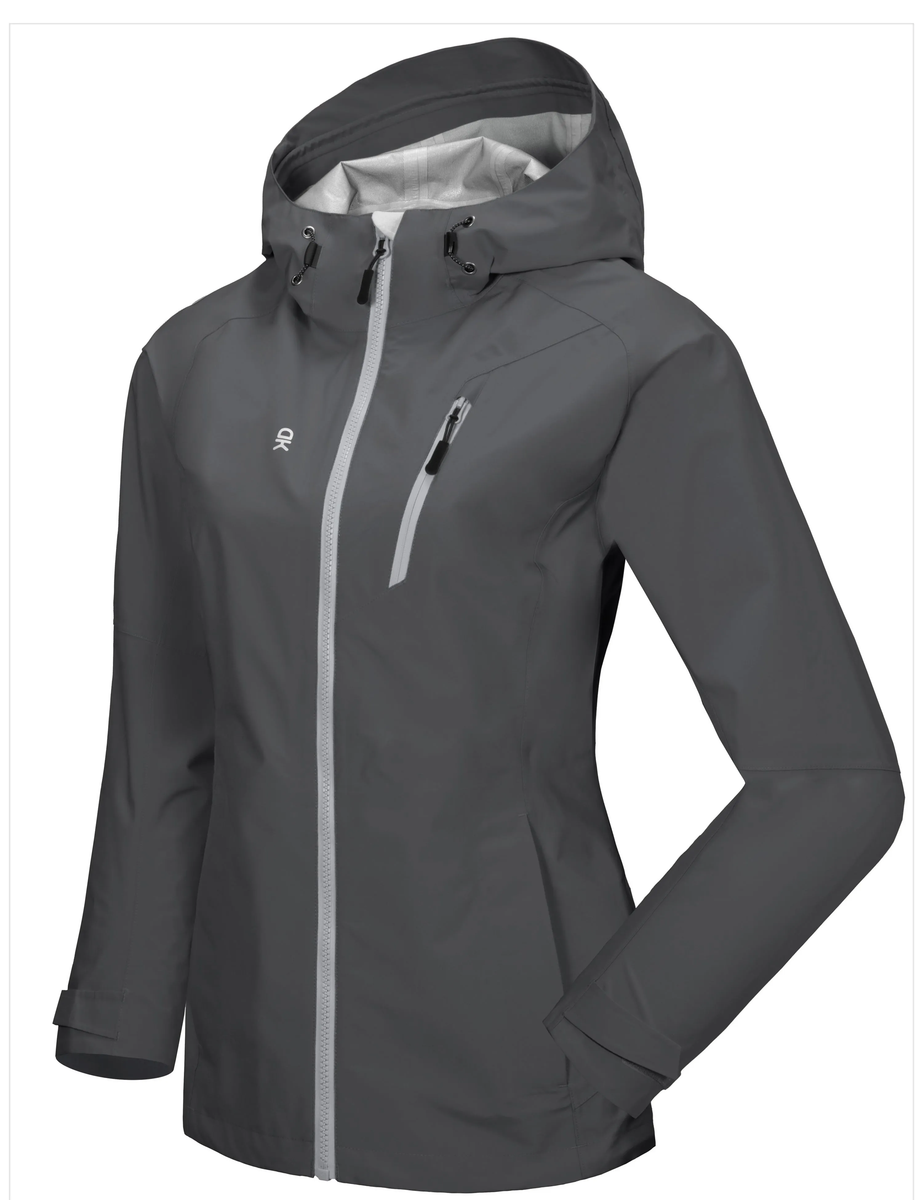 Women's Lightweight Waterproof Hiking Rain Jacket